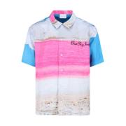 Blue Sky Inn Short Sleeve Shirts Multicolor, Herr