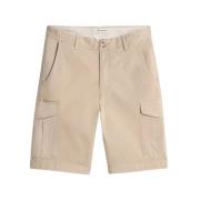 Woolrich Avslappnade Shorts Beige, Herr