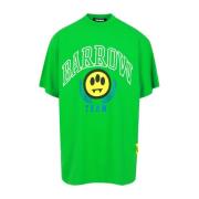 Barrow Grön Oversize T-shirts och Polos Green, Herr
