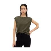 Liu Jo T-Shirt - Klassisk Modell Green, Dam