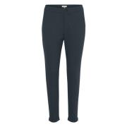 Part Two Mighty 110 Slim-Fit Byxor Blue, Dam