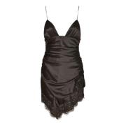 Alessandra Rich Short Dresses Black, Dam
