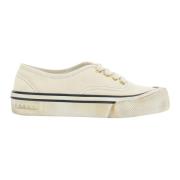 Bally Lyder Läder Sneakers White, Dam