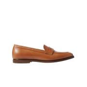 Scarosso Monica Loafers - Handgjorda italienska läderskor Brown, Dam