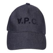 A.p.c. Indigo Eden VPC Baseball Hat Blue, Herr