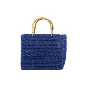 Chica London Tote Bags Blue, Dam