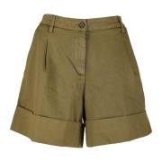 Fay Militärgrön Bermuda Shorts Green, Dam