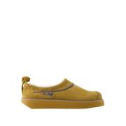 Ader Error Läder Slip-On Slides - Kamel Brown, Herr