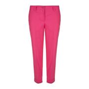 P.a.r.o.s.h. Slim-Fit Bomullsbyxor Pink, Dam