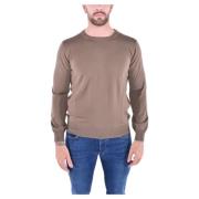 Kangra Crew Neck Tröja Brown, Herr