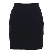 Moncler Kort kjol, Designer ID: 8H740-00-829L9 Black, Dam