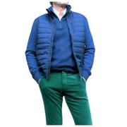 Parajumpers Elliot Bi-Material Blouson Blue, Herr