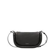 JW Anderson Bumper-12 Läder Crossbody Väska Black, Dam