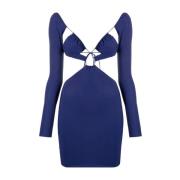 Amazuin Short Dresses Blue, Dam