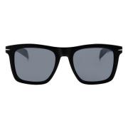 Eyewear by David Beckham Svarta Ss23 solglasögon för män Black, Herr
