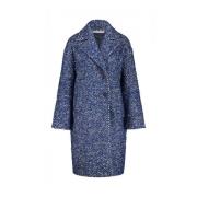 Herzen's Angelegenheit Mode Wool-Mix Kappa Blue, Dam