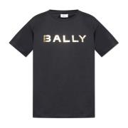 Bally T-shirt med logotyp Black, Herr