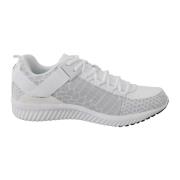 Plein Sport Autentiska Vita Polyester Adrian Sneakers Skor White, Herr