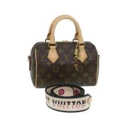 Louis Vuitton Vintage Pre-owned Canvas handvskor Brown, Dam