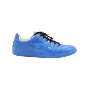 Maison Margiela Pre-owned Pre-owned Läder sneakers Blue, Dam