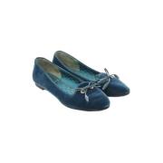 Tom Ford Pre-owned Pre-owned Platta skor Blue, Dam