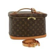 Louis Vuitton Vintage Pre-owned Canvas handvskor Brown, Dam