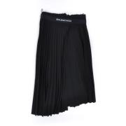 Balenciaga Vintage Begagnade polyesterbyxor-shorts-kjolar Black, Dam