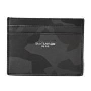 Saint Laurent Vintage Begagnat Svart Kanvas Saint Laurent Fodral Black...