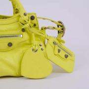Balenciaga Vintage Pre-owned Läder handvskor Yellow, Dam
