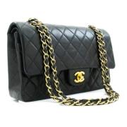 Chanel Vintage Pre-owned Läder chanel-vskor Black, Dam