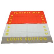 Louis Vuitton Vintage Pre-owned Bomull sjalar Multicolor, Dam