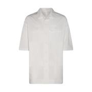 Rick Owens Kortärmad skjorta White, Herr