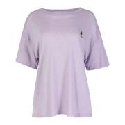 Lois Lila T-shirts Purple, Dam