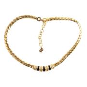 Dior Vintage Pre-owned Guld halsband Yellow, Dam