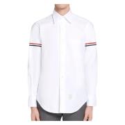 Thom Browne Mens Clothing Shirts White Ss23 White, Herr