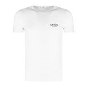 Iceberg T-Shirts White, Herr