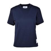 Thom Browne Blå T-shirt för kvinnor Blue, Dam
