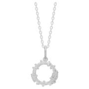 Frk. Lisberg Audeecklace silver Gray, Dam