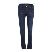 My Essential Wardrobe Celina 100 High Straigh Jeans 10703573 Blue, Dam