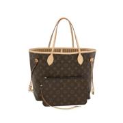 Louis Vuitton Vintage Pre-owned Canvas louis-vuitton-vskor Brown, Dam