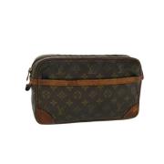 Louis Vuitton Vintage Pre-owned Canvas louis-vuitton-vskor Brown, Dam