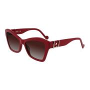 Liu Jo Burgundy Sunglasses Lj754S Red, Dam
