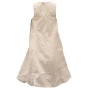 Stella McCartney Pre-owned Pre-owned Cotton dresses White, Dam