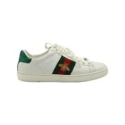 Gucci Vintage Pre-owned Läder sneakers White, Dam