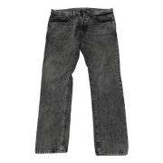 Saint Laurent Bomull jeans Gray, Dam