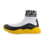 Fendi Vintage Pre-owned Gummi sneakers Yellow, Dam