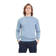 Altea Herr Crew Neck Tröja Blue, Herr