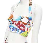 Moschino Pre-Owned Pre-owned Bomull toppar Multicolor, Dam
