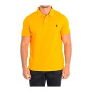 U.s. Polo Assn. Polo Shirts Yellow, Herr