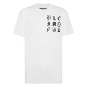 Philipp Plein Klassisk T-Shirt White, Herr